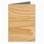 Light Wooden Texture, Wooden Light Brown Background Greeting Card