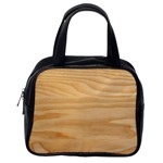 Light Wooden Texture, Wooden Light Brown Background Classic Handbag (One Side)