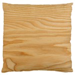 Light Wooden Texture, Wooden Light Brown Background Standard Premium Plush Fleece Cushion Case (Two Sides)