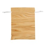 Light Wooden Texture, Wooden Light Brown Background Lightweight Drawstring Pouch (L)