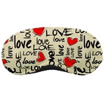 Love Abstract Background Love Textures Sleep Mask