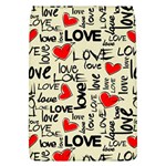 Love Abstract Background Love Textures Removable Flap Cover (L)
