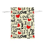 Love Abstract Background Love Textures Lightweight Drawstring Pouch (S)