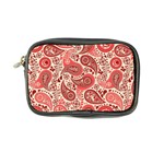 Paisley Red Ornament Texture Coin Purse