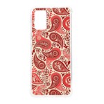 Paisley Red Ornament Texture Samsung Galaxy S20Plus 6.7 Inch TPU UV Case