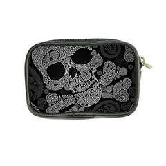 Paisley Skull, Abstract Art Coin Purse from UrbanLoad.com Back