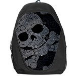Paisley Skull, Abstract Art Backpack Bag