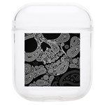 Paisley Skull, Abstract Art Soft TPU AirPods 1/2 Case