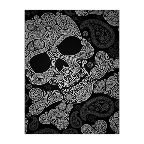 Paisley Skull, Abstract Art Medium Tapestry from UrbanLoad.com Front