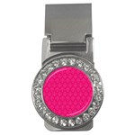 Pink Pattern, Abstract, Background, Bright Money Clips (CZ) 