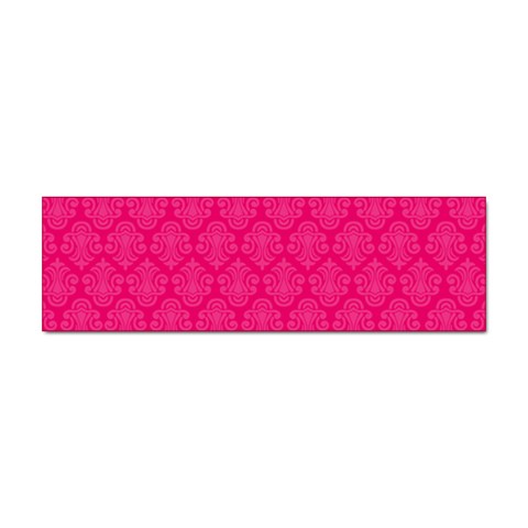 Pink Pattern, Abstract, Background, Bright Sticker (Bumper) from UrbanLoad.com Front