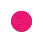 Pink Pattern, Abstract, Background, Bright Golf Ball Marker (4 pack)