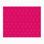 Pink Pattern, Abstract, Background, Bright Small Glasses Cloth (2 Sides)