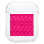 Pink Pattern, Abstract, Background, Bright Soft TPU AirPods 1/2 Case
