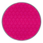 Pink Pattern, Abstract, Background, Bright Wireless Fast Charger(White)