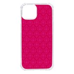 Pink Pattern, Abstract, Background, Bright iPhone 14 TPU UV Print Case