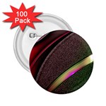 Circle Colorful Shine Line Pattern Geometric 2.25  Buttons (100 pack) 