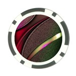 Circle Colorful Shine Line Pattern Geometric Poker Chip Card Guard