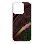 Pattern Texture Leaves iPhone 14 Pro TPU UV Print Case
