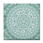 Round Ornament Texture Face Towel