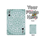 Round Ornament Texture Playing Cards 54 Designs (Mini)