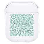 Round Ornament Texture Hard PC AirPods 1/2 Case