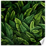 Green leaves Canvas 20  x 20 