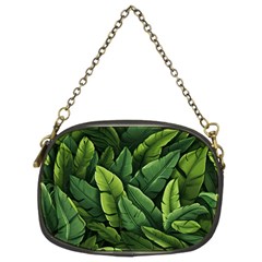Green leaves Chain Purse (Two Sides) from UrbanLoad.com Front