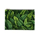 Green leaves Cosmetic Bag (Large)