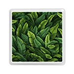 Green leaves Memory Card Reader (Square)