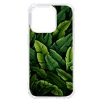Green leaves iPhone 14 Pro TPU UV Print Case