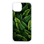 Green leaves iPhone 13 TPU UV Print Case