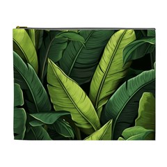 Banana leaves pattern Cosmetic Bag (XL) from UrbanLoad.com Front