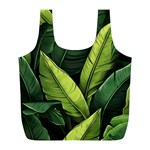 Banana leaves pattern Full Print Recycle Bag (L)