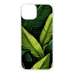 Banana leaves pattern iPhone 13 TPU UV Print Case