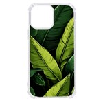Banana leaves pattern iPhone 13 Pro Max TPU UV Print Case