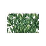 Tropical leaves Magnet (Name Card)