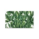 Tropical leaves Sticker Rectangular (100 pack)