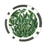 Tropical leaves Poker Chip Card Guard (10 pack)