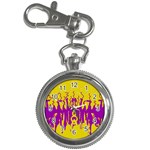 Yellow And Purple In Harmony Key Chain Watches