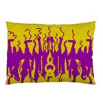 Yellow And Purple In Harmony Pillow Case