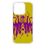 Yellow And Purple In Harmony iPhone 14 Pro TPU UV Print Case
