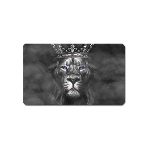 Lion King Of The Jungle Nature Magnet (Name Card) from UrbanLoad.com Front