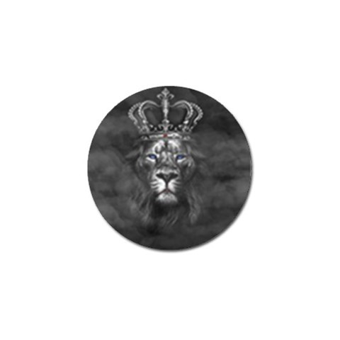 Lion King Of The Jungle Nature Golf Ball Marker (4 pack) from UrbanLoad.com Front