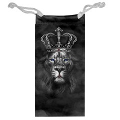 Lion King Of The Jungle Nature Jewelry Bag from UrbanLoad.com Back