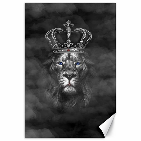 Lion King Of The Jungle Nature Canvas 24  x 36  from UrbanLoad.com 23.35 x34.74  Canvas - 1