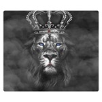 Lion King Of The Jungle Nature Premium Plush Fleece Blanket (Small)