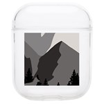 Mountain Wolf Tree Nature Moon Soft TPU AirPods 1/2 Case
