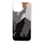 Mountain Wolf Tree Nature Moon iPhone 13 mini TPU UV Print Case