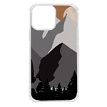 Mountain Wolf Tree Nature Moon iPhone 13 Pro Max TPU UV Print Case